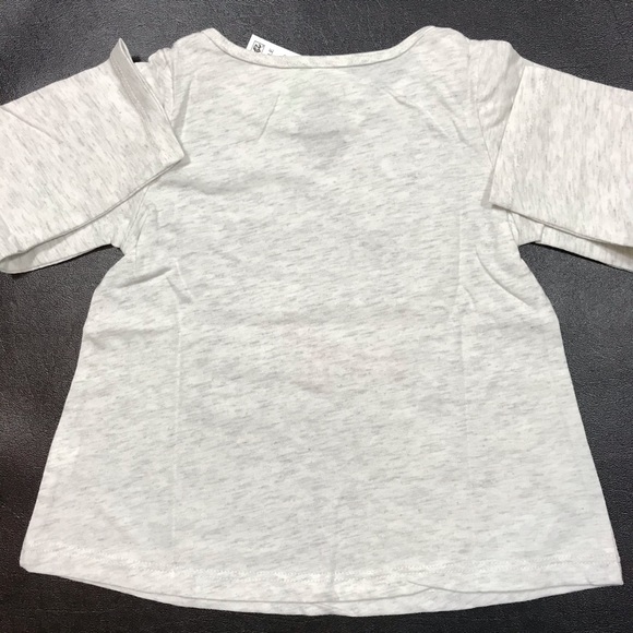 First Impression Grey Holiday Lama Long Sleeve - Picture 3 of 3